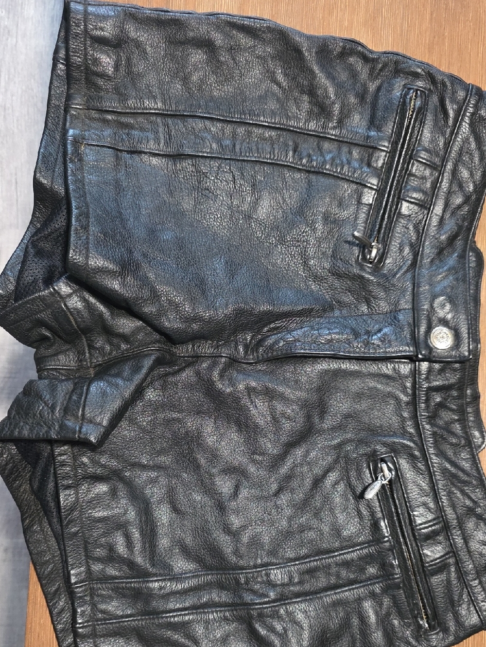 Harley DAVIDSON leather Shorts